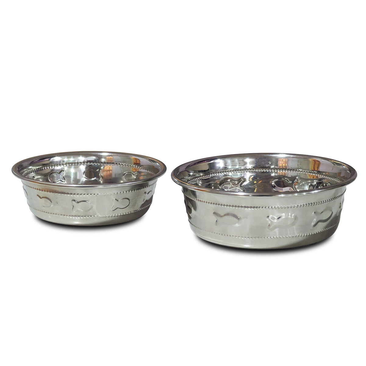 Premium Bowl Fish Embossed - 350 ML