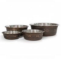 Thumbnail for Premium Bowl Fish Embossed – Antique Copper - 1800 ML