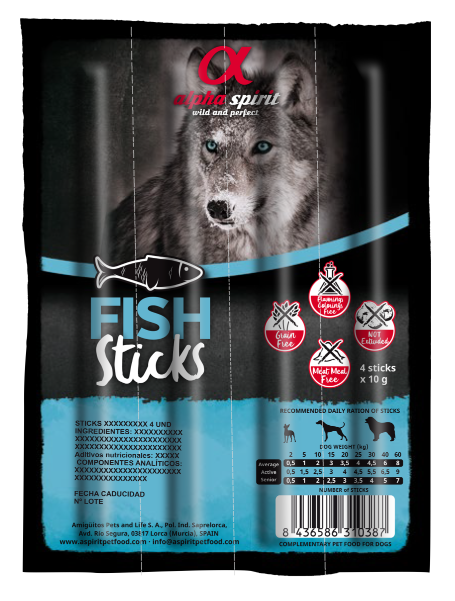Fish Sticks 4/pk