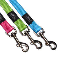 Rogz Utility Reflective Stitching Dog Leash - TURQUOISECHROME Large