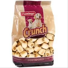 Flamingo Crunch Oven Baked Crunchy Cookies Dog Biscuits 500g - OS