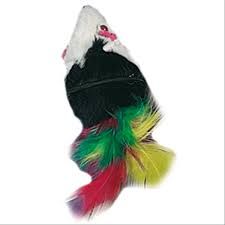 Flamingo Longhair Mice Feather Cat Toy - OS