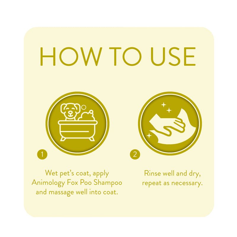 Animology Fox Poo Odour & Poo Remover Dog Shampoo 250ml - 250ml