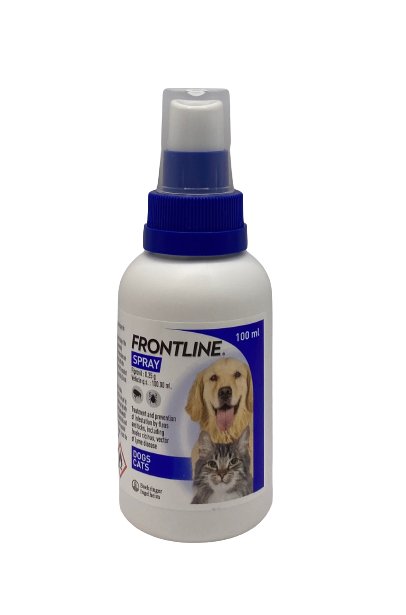 Frontline Spray for ticks and fleas 100ml Dogs and Cats