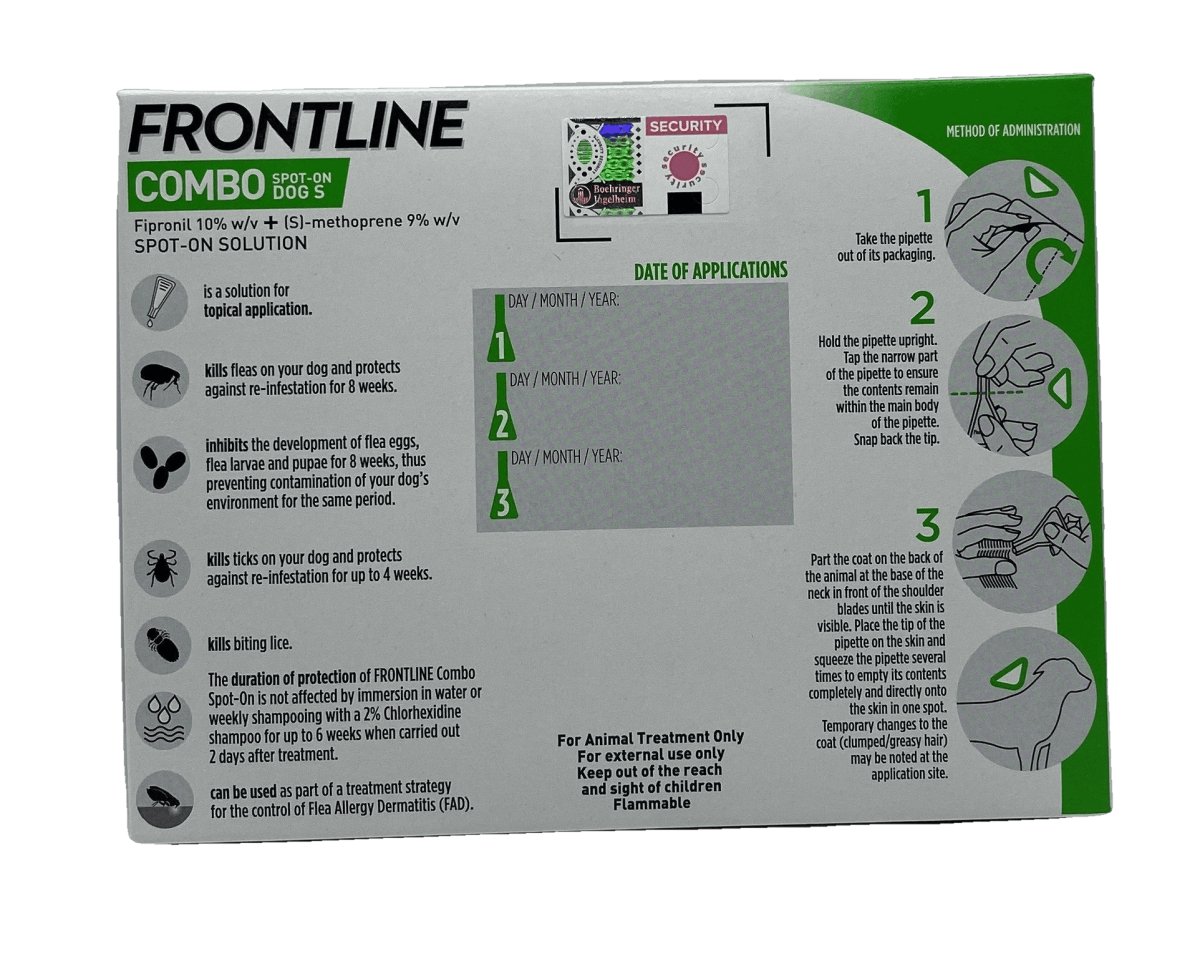 Frontline Combo Dog small 2 up to 10 kg