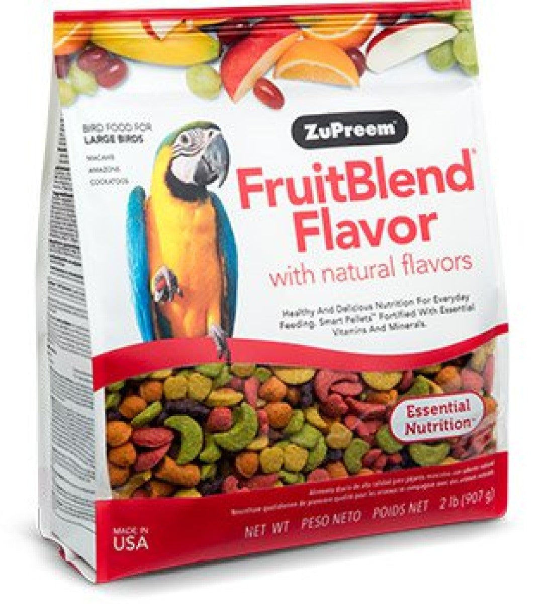 FruitBlend Flavor Large Parrot Food 3.5lb (1.59kg)