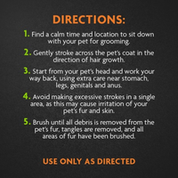 FURminator Dual Grooming Brush for Dogs & Cats