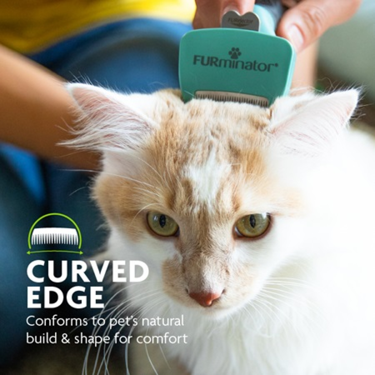 FURminator Undercoat deShedding Tool – Small Cat, Short Hair