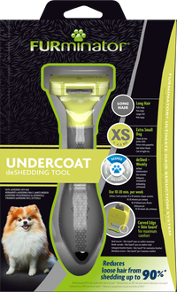 FURminator Undercoat deShedding Tool – XSmall Dog, Long Hair