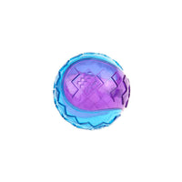 Thumbnail for GiGwi Ball Purple/Blue Squeaker Transparent (Small)