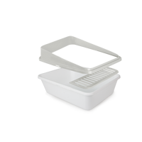 Thumbnail for Go Fresh - High Back Cat Litter Box Small - Sand