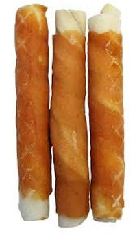 Thumbnail for Jumbo Chicken Chewy Twists - 100g
