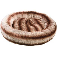 Thumbnail for Flamingo Grizzly Basket Cat Bed - OS