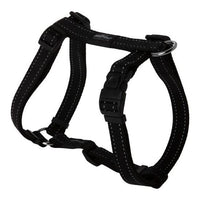 Thumbnail for Rogz Utility Reflective Stitching Dog Harness - BLACK Medium