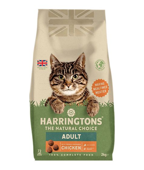 Harringtons Complete Chicken Adult Dry Cat Food 2kg - 2kg