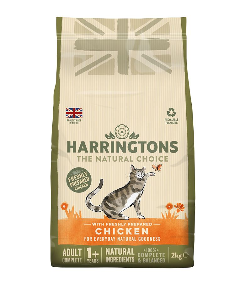 Harringtons Complete Chicken Adult Dry Cat Food 2kg - 2kg