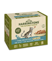 Thumbnail for Harringtons Fish in Jelly Wet Cat Food Multipack  -