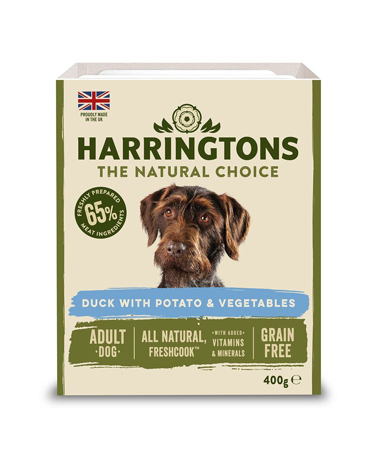 Harringtons Duck Grain Free Adult Wet Dog Food 400g - 400G