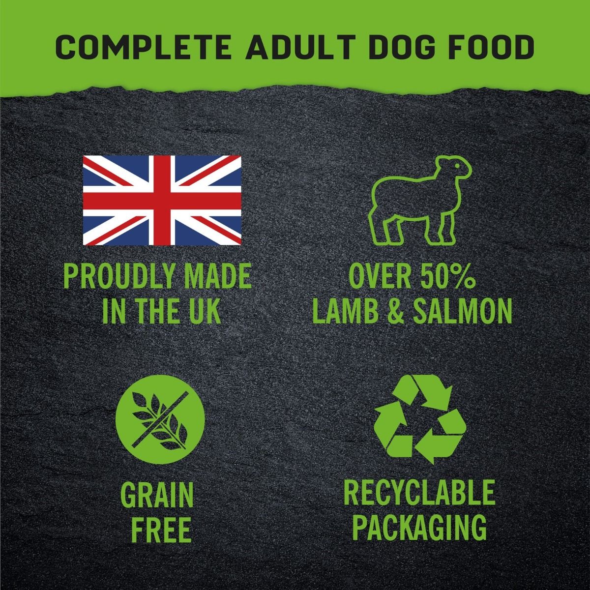 Harringtons Just 6 Lamb Grain Free Adult Dry Dog Food - 2KG