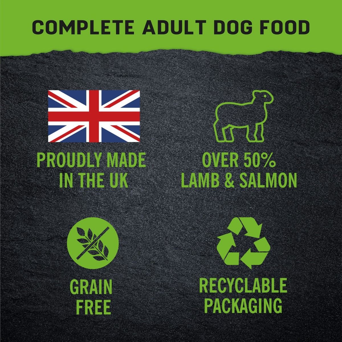 Harringtons Just 6 Lamb Grain Free Adult Dry Dog Food - 12KG
