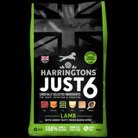 Thumbnail for Harringtons Just 6 Lamb Grain Free Adult Dry Dog Food - 6kg