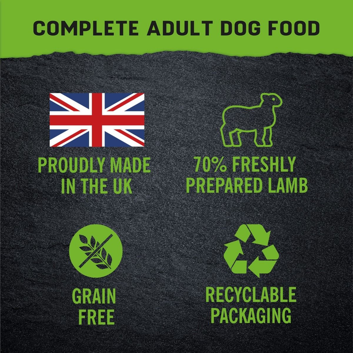 Harringtons Just 6 Lamb Grain Free Adult Wet Dog Food 380g - 380G