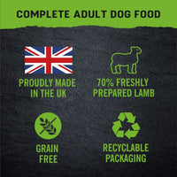 Thumbnail for Harringtons Just 6 Lamb Grain Free Adult Wet Dog Food 380g - 380G