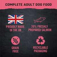 Thumbnail for Harringtons Just 6 Salmon Grain Free Adult Wet Dog Food 380g - 380G