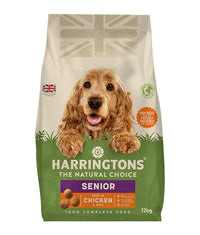 Harringtons Complete Chicken & Rice Senior Dry Dog Food 12kg - 1.7kg