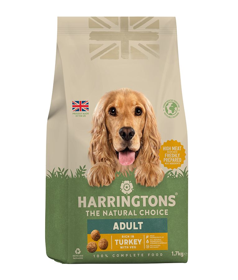 Harringtons Complete Turkey with Veg Adult Dry Dog Food - 15KG