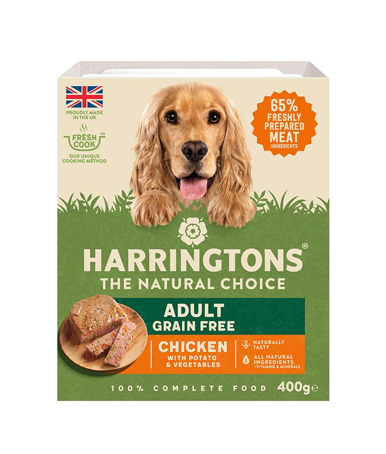 Harringtons Chicken Grain Free Adult Wet Dog Food 400g - 400G