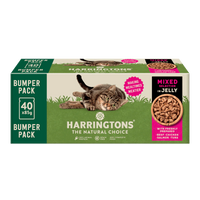 Harringtons Mixed Selection in Jelly Adult Wet Cat Food 40 x 85g Pouch