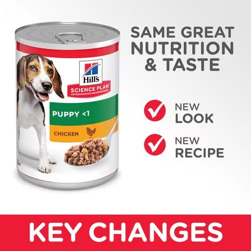 Hill’s Science Plan Puppy Food With Chicken (12x370g)