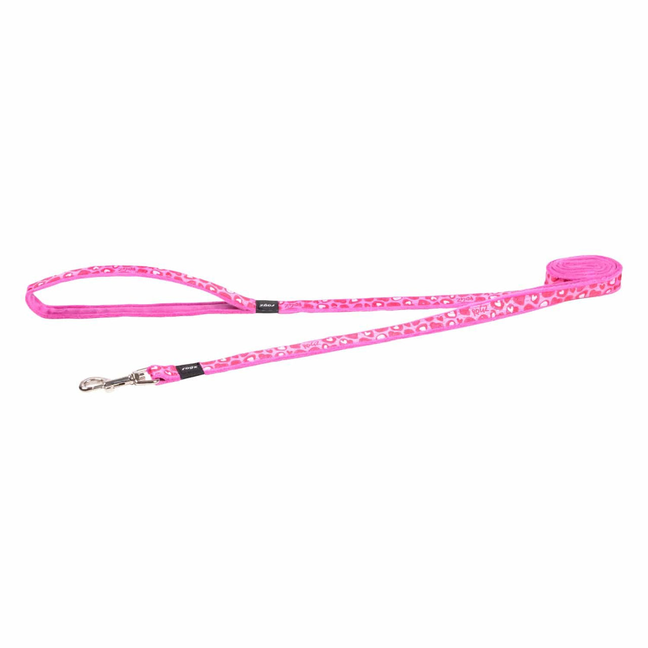 Rogz Fashion Classic Dog Leash - WILD HEART Medium