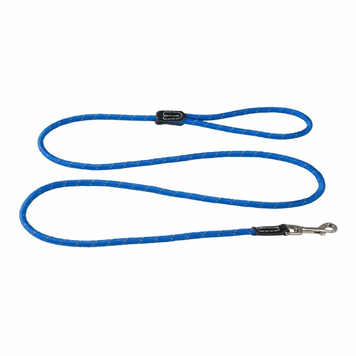 Rogz Classic Rope Long Dog Leash - BLUE Medium