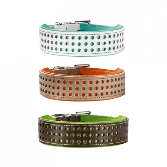 Hunter Marbella Dog Collar - Turquoise 43