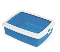 Thumbnail for Hydra Mini Cat Litter Tray with frame - 43 x 31 x 12 cm/12 units/Mix Colors