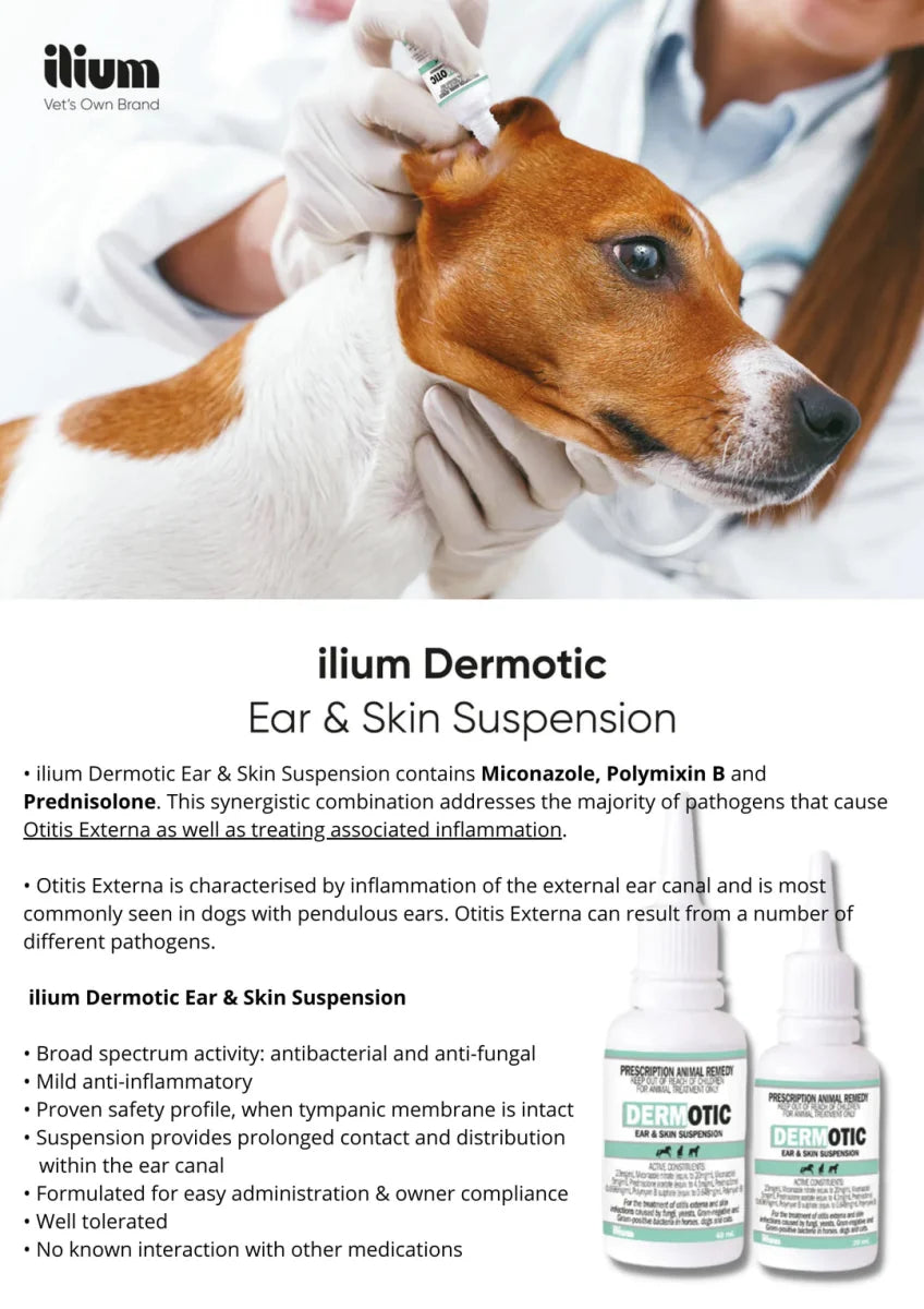 ilium Dermotic Ear & Skin Suspension 20ml