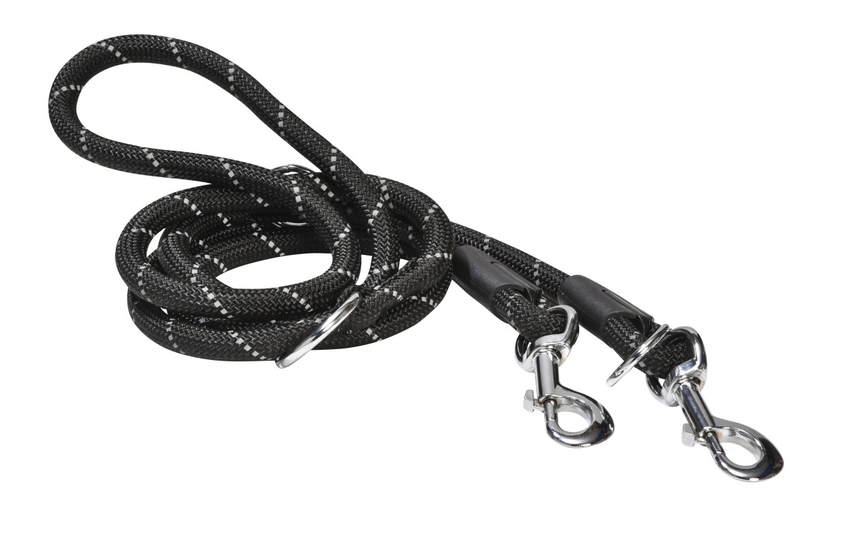 3 Positions Walk Leash Black