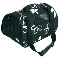 Thumbnail for PET CARRIER FLOWER BLACK MEDIUM