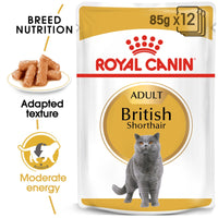 Thumbnail for Feline Breed Nutrition British Shorthair (WET FOOD - Pouches) 12 x 85g