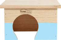 Thumbnail for RECTANGULAR HOME COLOR WOODEN HOUSE - SMALL/BLUE