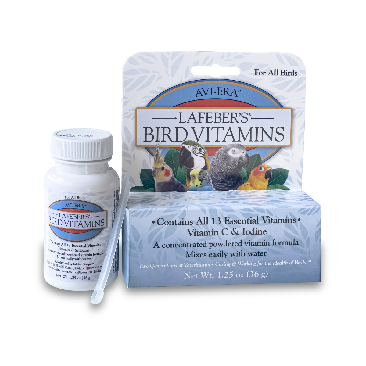 Powdered Vitamins for Birds