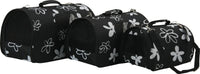 Thumbnail for PET CARRIER FLOWER BLACK MEDIUM