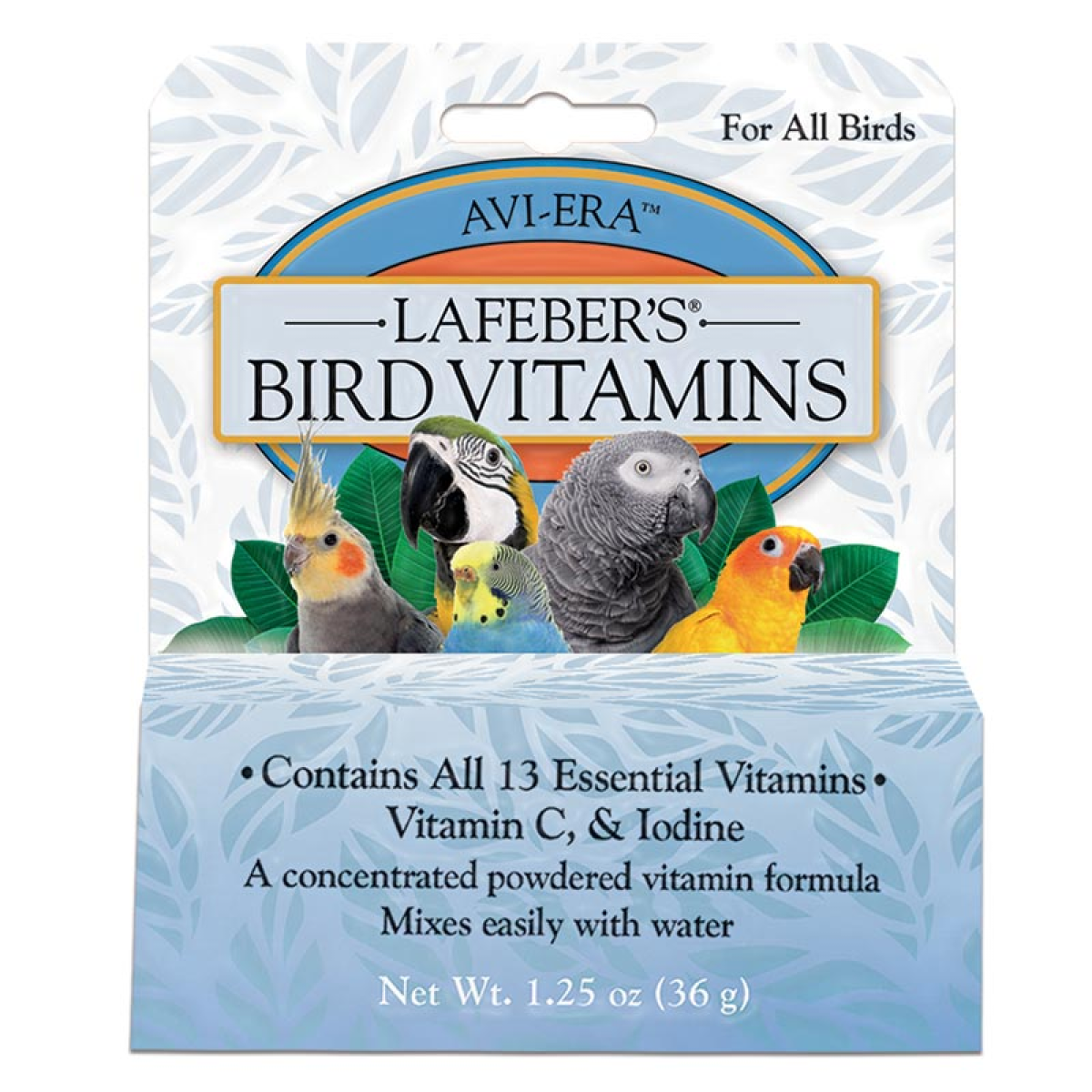 Powdered Vitamins for Birds