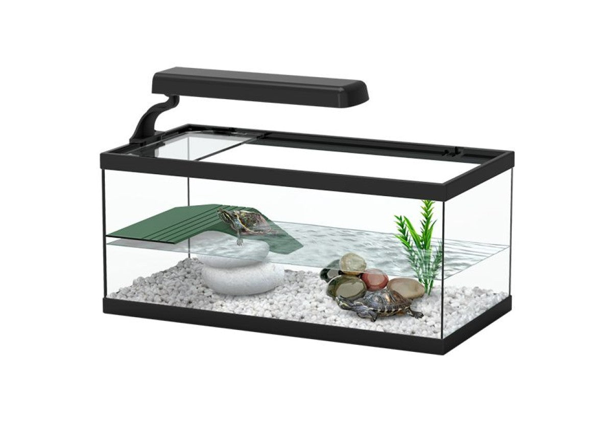 Tortum Turtle Tank 40 x 20 x 16 cm, Black