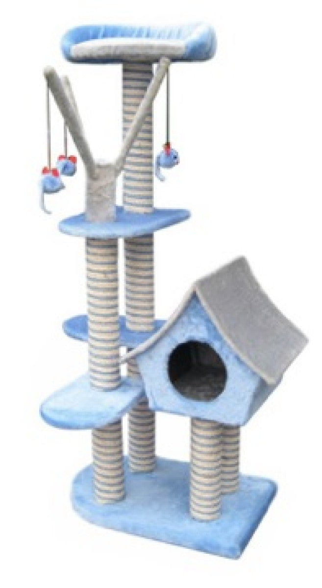 SAGRADA Cat Scratching Pole - Blue