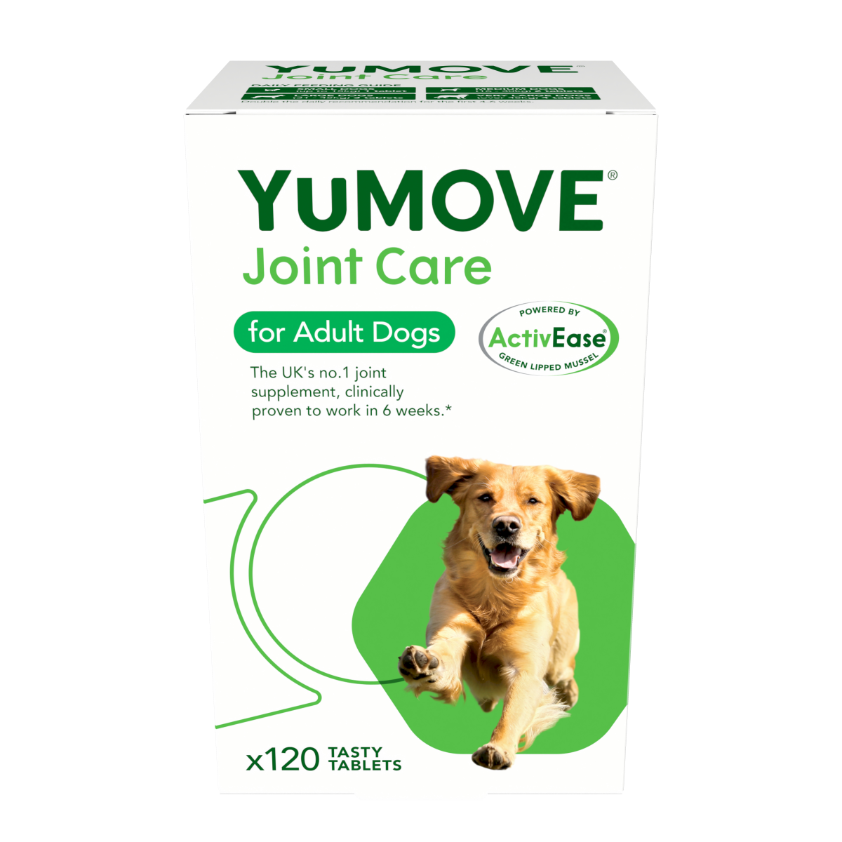 YuMOVE Joint Care for Adult Dogs 120 tabs