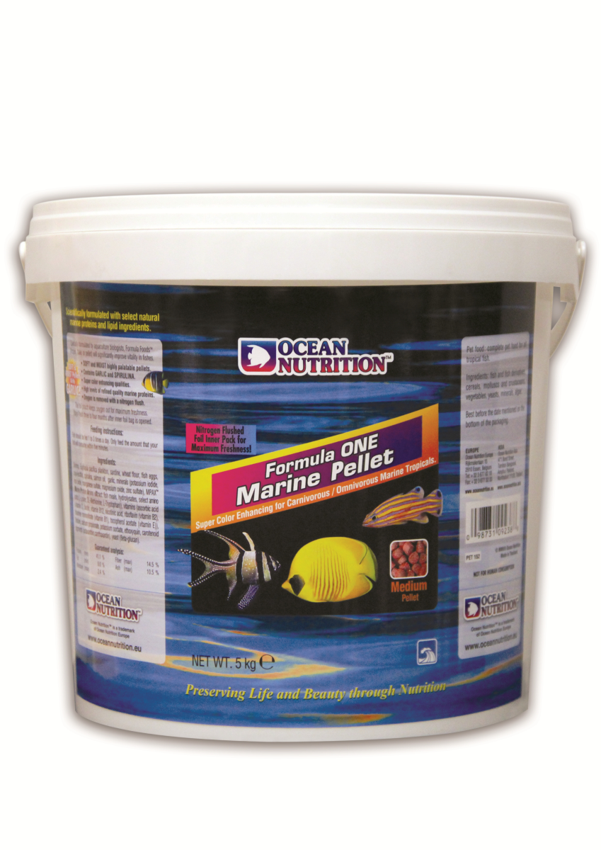 Formula 1 Marine Pellet Medium, 5 KG Bucket