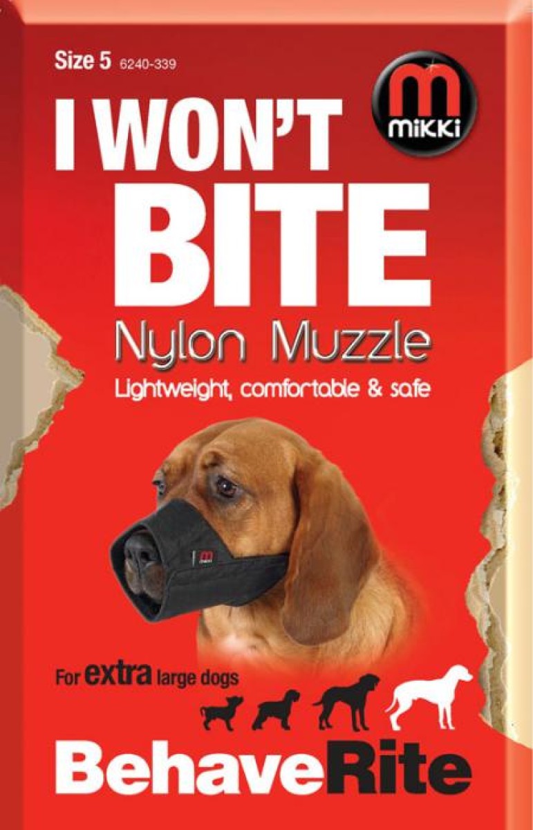 Nylon Dog Muzzle Size 5